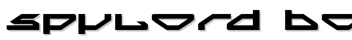Spylord Bold Expanded font